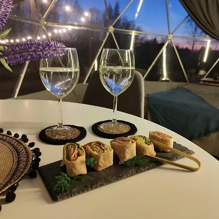 Glamping Kaszuby Luksusowy namiot Pomysk Wielki