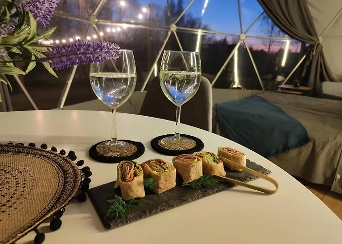 Glamping Kaszuby אוהל מפואר Pomysk Wielki